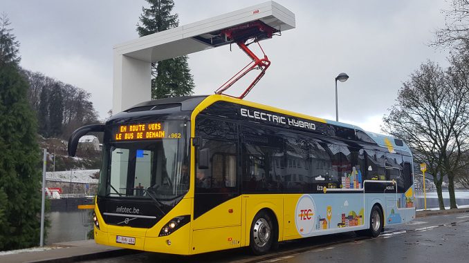 electric buses from belgium