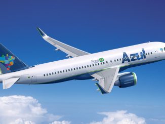 Azul aeronave