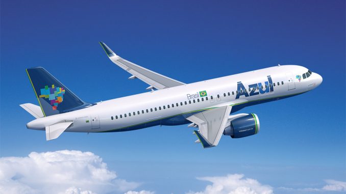 Azul aeronave