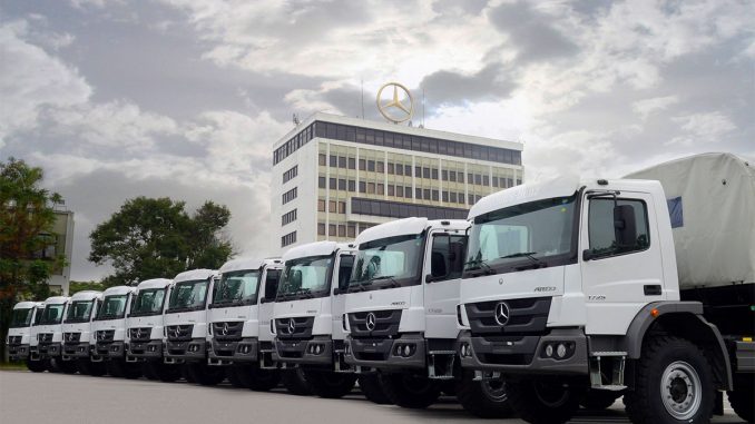 Mercedes-Benz exporta Atego