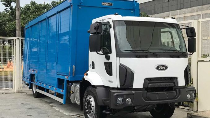 Ford Cargo para distribuição de bebidas