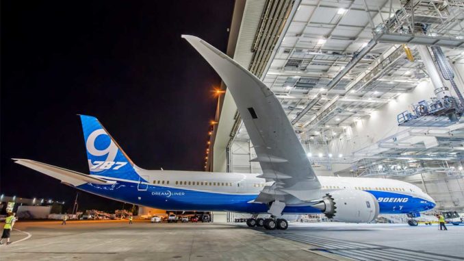 787-9 Dreamliners da Boeing