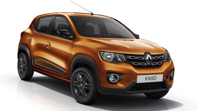 Kwid elétrico no Brasil