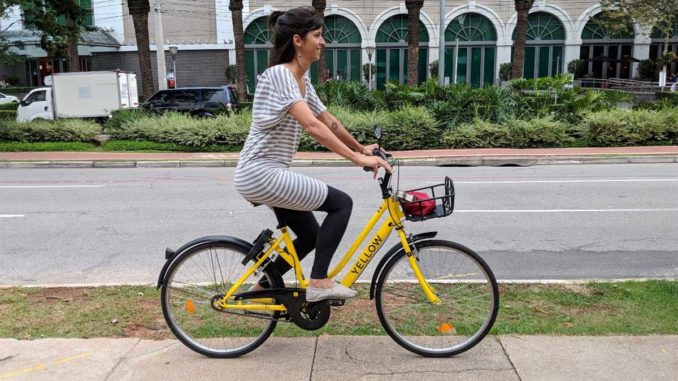 compartilhamento de bicicletas