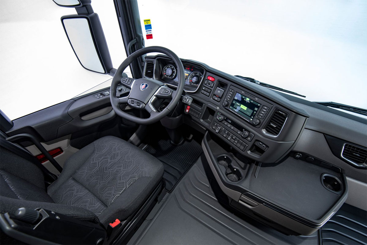 O design e engenharia Scania atuam para melhorar a produtividade 