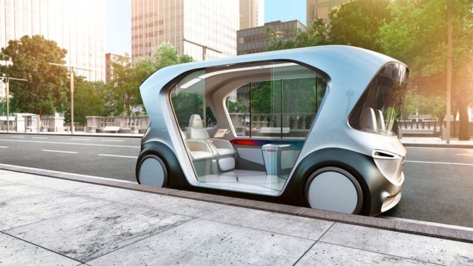 micro-ônibus do futuro da Bosch