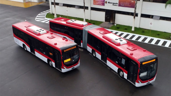 342 ônibus com motorização Euro 6 e encarroçados pela Marcopolo