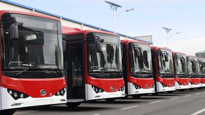 ônibus elétricos