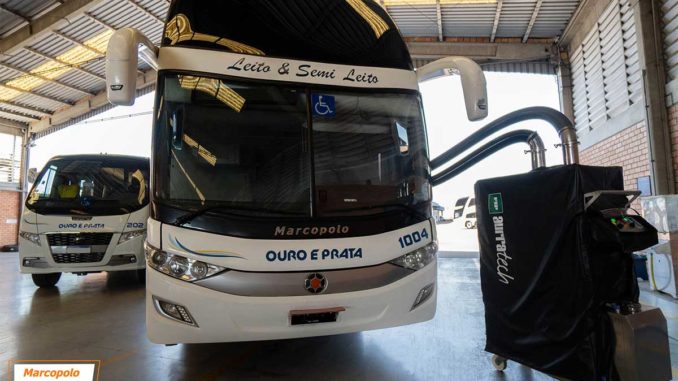 biossegurança para ônibus