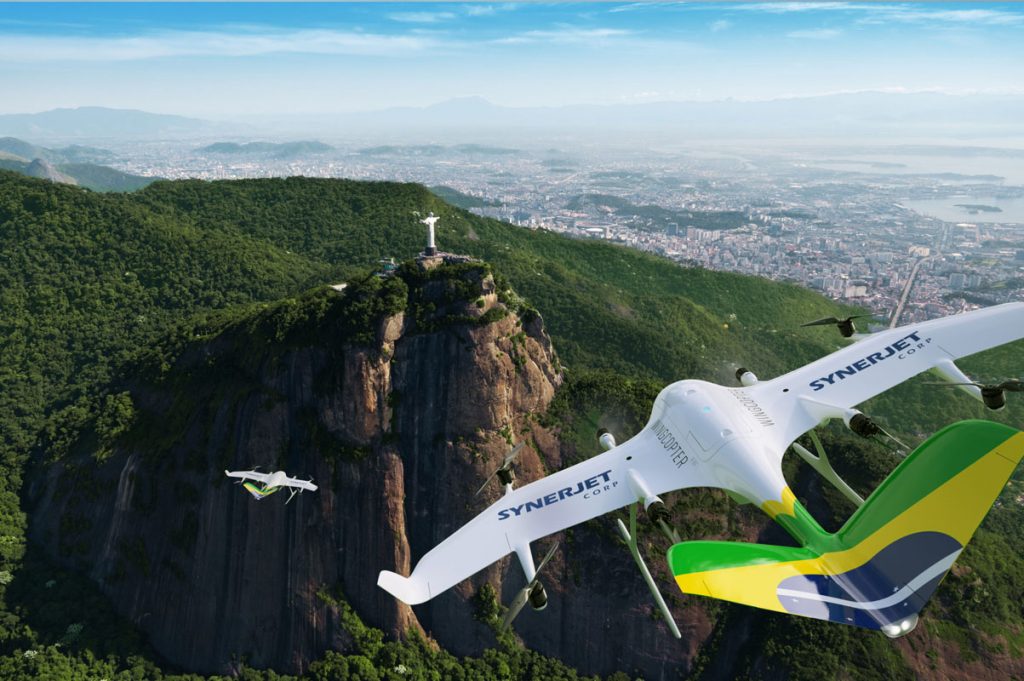 Synerjet atuará como distribuidora e fornecedora de suporte técnico para a América Latina do drone Wingcopter 198. 