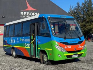 ônibus elétrico feito no Chile