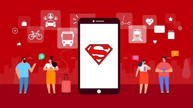 super aplicativos de mobilidade